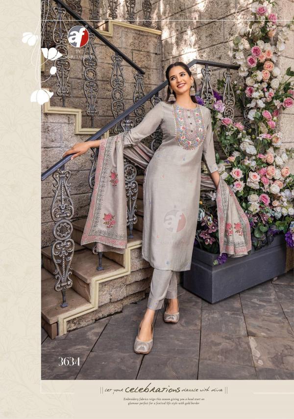 Af Golden Meadows Vol 3 Kurti Bottom With Dupatta Collection